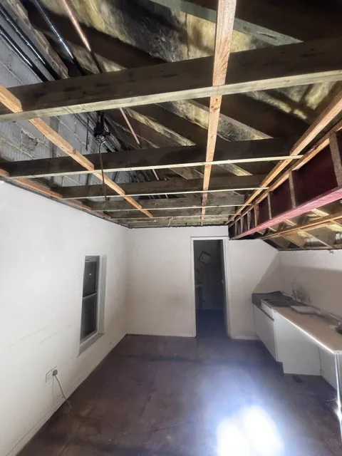 Controlled artex plasterboard strip-out in Westcombe Park
