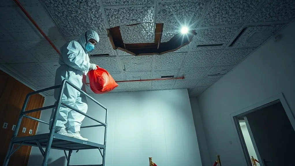 Asbestos Ceiling Removal in Westcombe Park — HSE-licensed specialists