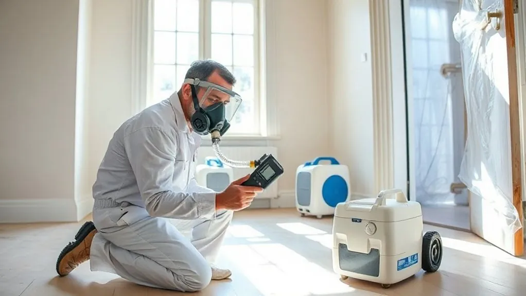 4-Stage Clearance Testing in Westcombe Park — HSE-licensed specialists